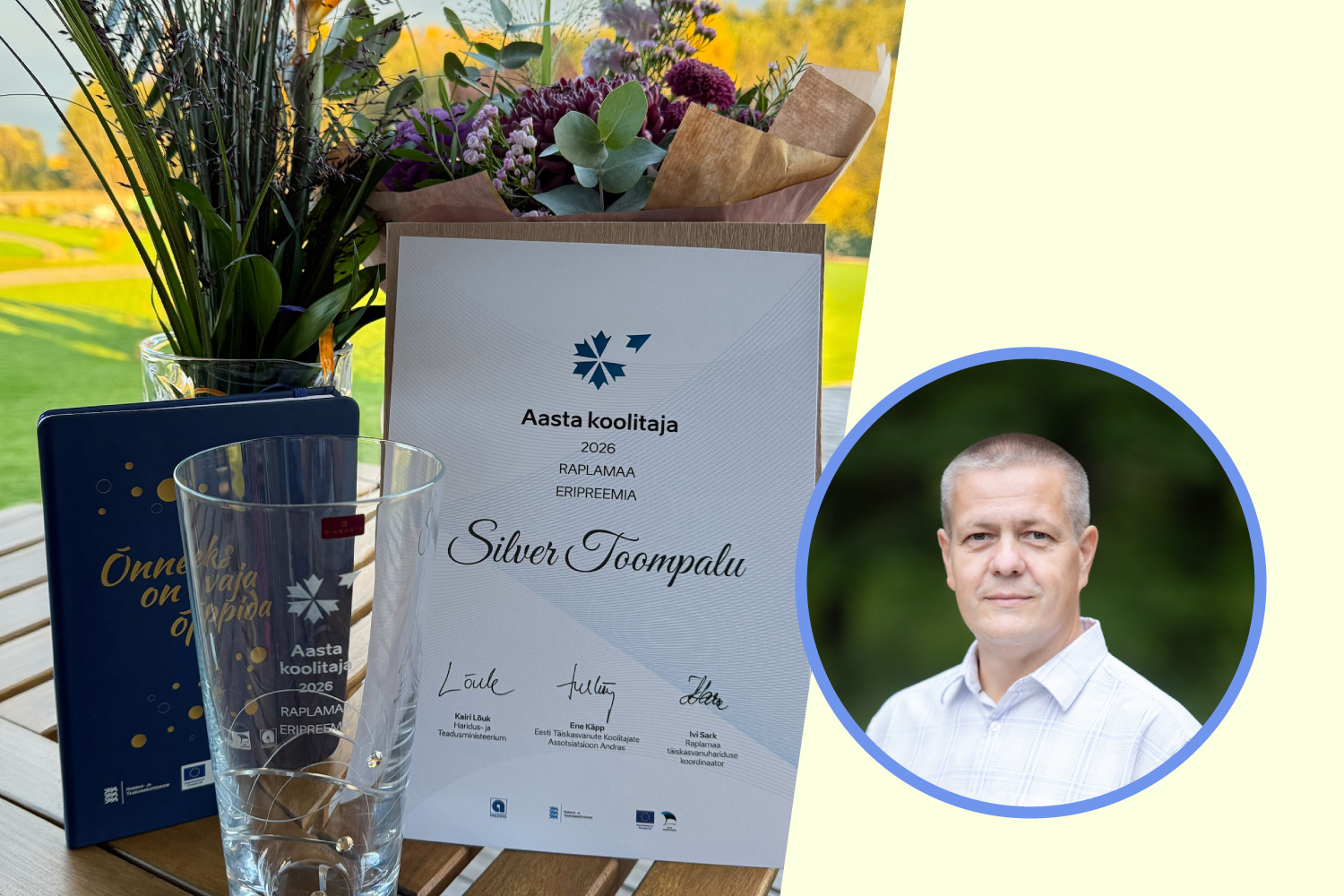 Koolitaja Silver Toompalu pälvis Raplamaa aasta koolitaja eripreemia
